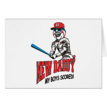 New Daddy 2011 My Boys Scored Card
