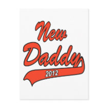 New Daddy 2012 Post Card