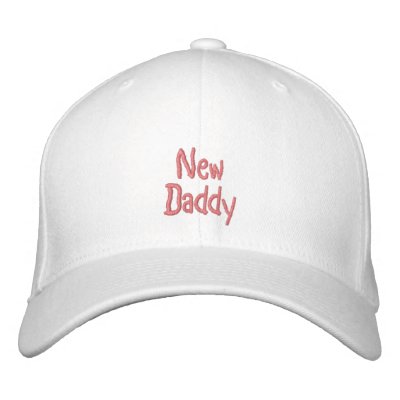 New, Daddy-Pink(Girl)-Embroidered Hat by pammys