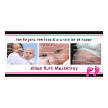 New Daughter Card photo cards