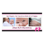 New Daughter Card Custom Photo Card