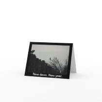 New dawn. New year. Cards