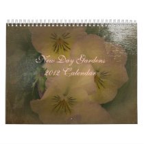 New Day Garden's 2012 Calendar- Antiqued Style