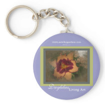 New Day Gardens- Daylilies Living Art Keychain