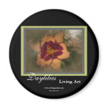 New Day Gardens- Daylilies Living Art Fridge Magnet