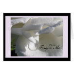New Day Gardens Forgive Me Card- Rose Tears