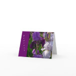 New Day Gardens Valentine- More Than Iris Greeting Card