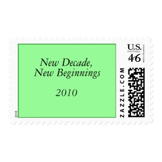 New Decade,, New Beginnings, 2010 stamp