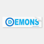 New Democrat Logo: Demons Bumper Stickers