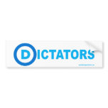 New Democrat Logo: Dictators Bumper Stickers
