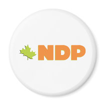 New Democratic Party Refrigerator Magnet