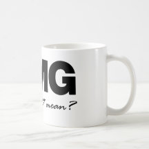 new double rainbow t shirt omg what does it mean? coffee mugs