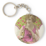 New Dress and Parasol Keychain