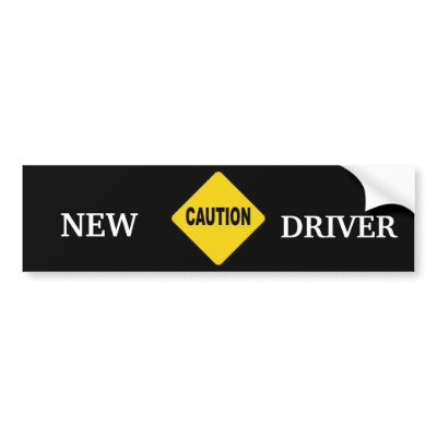 New Driver Sticker