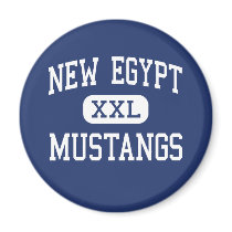 New Egypt Mustangs Middle New Egypt magnets