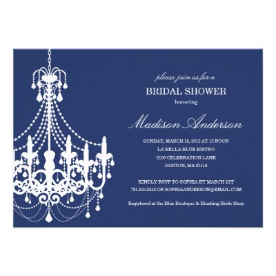NEW ELEGANCE | BRIDAL SHOWER INVITATION