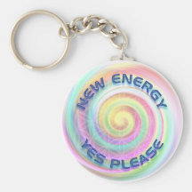 NEW ENERGY - YES PLEASE KEYCHAINS