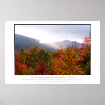 New England Autumn Poster