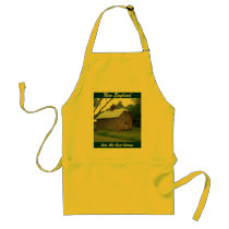 New England Barns Apron by pennysart New England Barns Apron