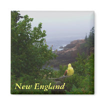 New England Dreamer Magnet by gubanich New England Dreamer Magnet