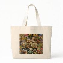 New England Fall Collage bags by NixxysPicks New England Fall Collage bags