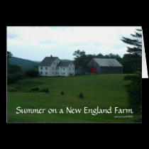 New England Farm Card cards