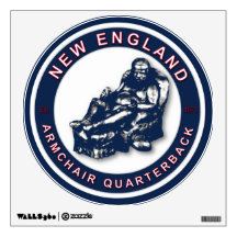 New  England Football Wall Decal