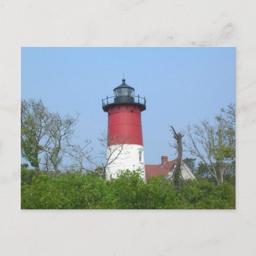 New England Lighthouse Postcard-Nauset Light postcard