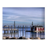 New England Lighthouse Postcard-Scituate