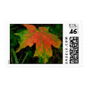 New England Maple Leaf postage by poipukine New England Maple Leaf postage