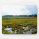 New England Marsh Scene Mousepad mousepad