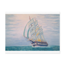 new england whaler postcards