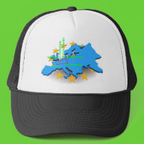 NEW euro pub crawl Trucker Cap2 hats by jaceyevans NEW euro pub crawl Trucker Cap2 hats