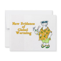New Evidence of Global Warming Personalized Invitation