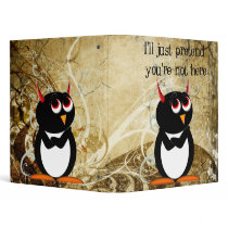 NEW Evil Penguin Binders!