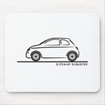 New Fiat 500 Cinquecento Mousepad