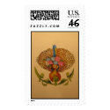 new floral painting #3 postage