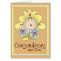 New Flower Baby cards by RainbowCards New Flower Baby cards