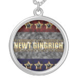 New Gingrich Stars and Stripes Necklaces