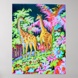 New Giraffe Poster