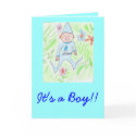 new gnome, It's a Boy!! cards