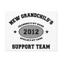 New Grandchild 2012 Post Cards