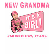 New Granddaughter Personalized New Grandma shirt