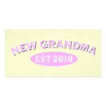 New Grandma 2010 photo cards