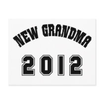 New Grandma 2012 Post Cards