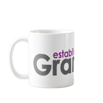 New Grandma Established 2012 mugs
