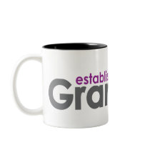 New Grandma established 2012 mugs