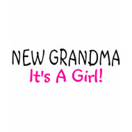 New Grandma Its A Girl Pink shirt