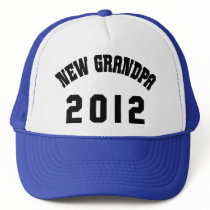 New Grandpa 2012 T-Shirts Gifts Cards Hat