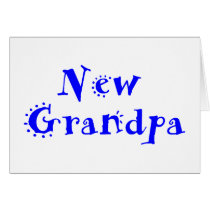 New Grandpa cards